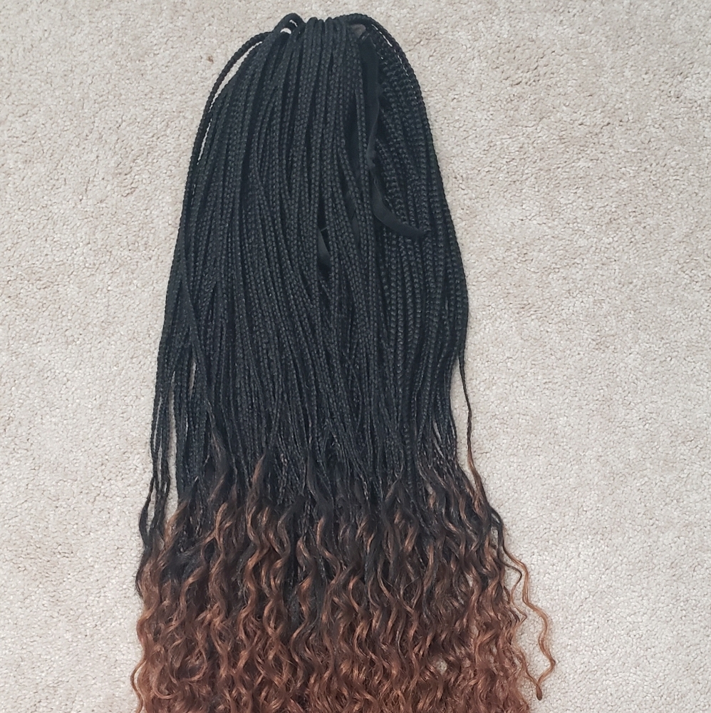Long Braided wig